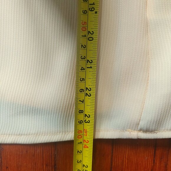 Vintage Yellow Blazer + Tank set, sz Small - Picture 13 of 17